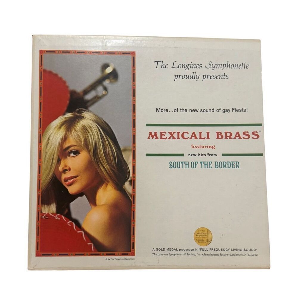 Mexicali Brass New Hits From South Of The Border Vinyl LP Longines Symphonette